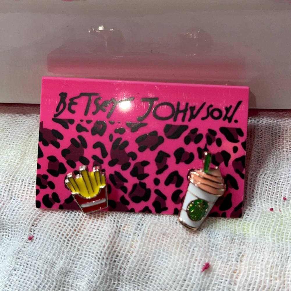 Betsey Johnson earrings